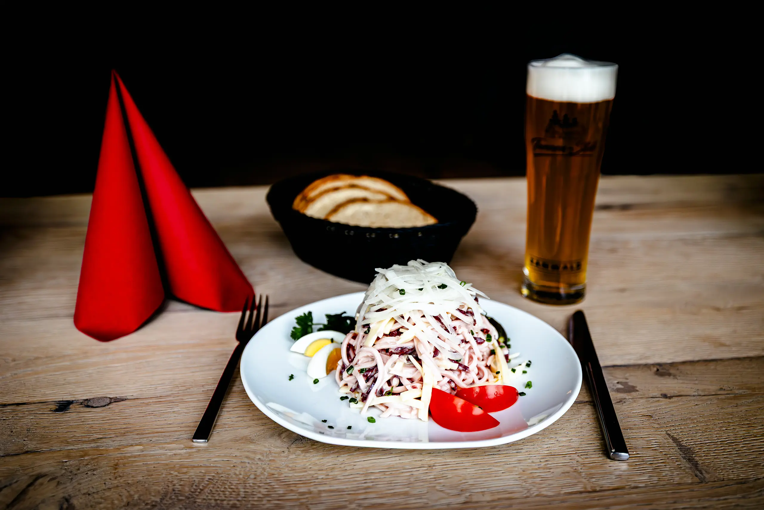 Essen in der Tannen-Stub.